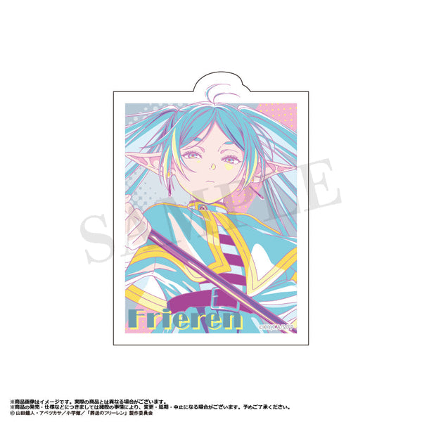 『葬送のフリーレン』ダイカットステッカー RETRO POP STYLE I.フリーレン02